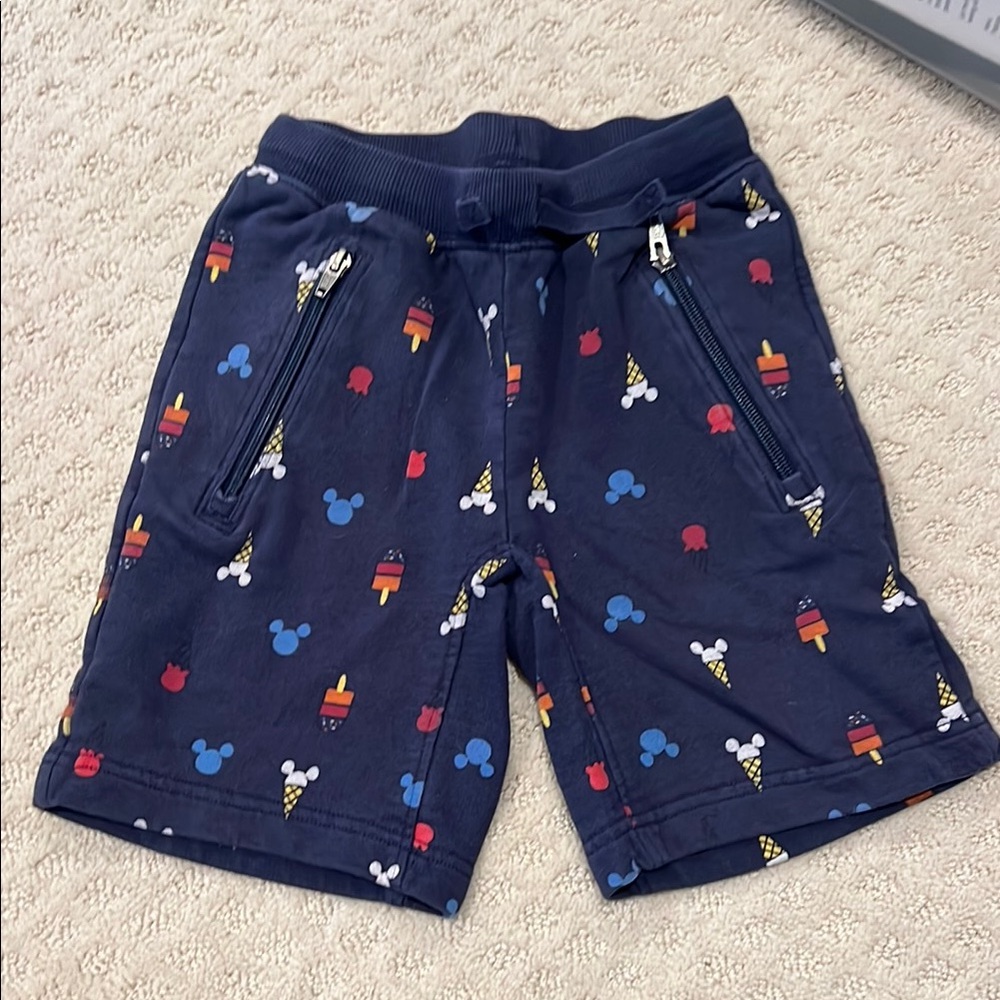 Hanna Andersson Blue Playful Pattern Shorts